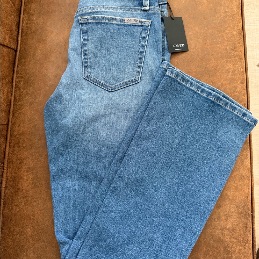 Joe's Jeans Women's Mid Blue Straight-Leg Jeans